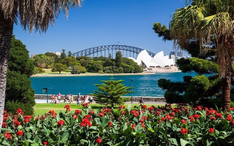 Du lịch một vòng quanh vườn Bách thảo hoàng gia, Sydney